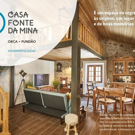 Casa Fonte Da Mina Apartment Fundao Exterior photo